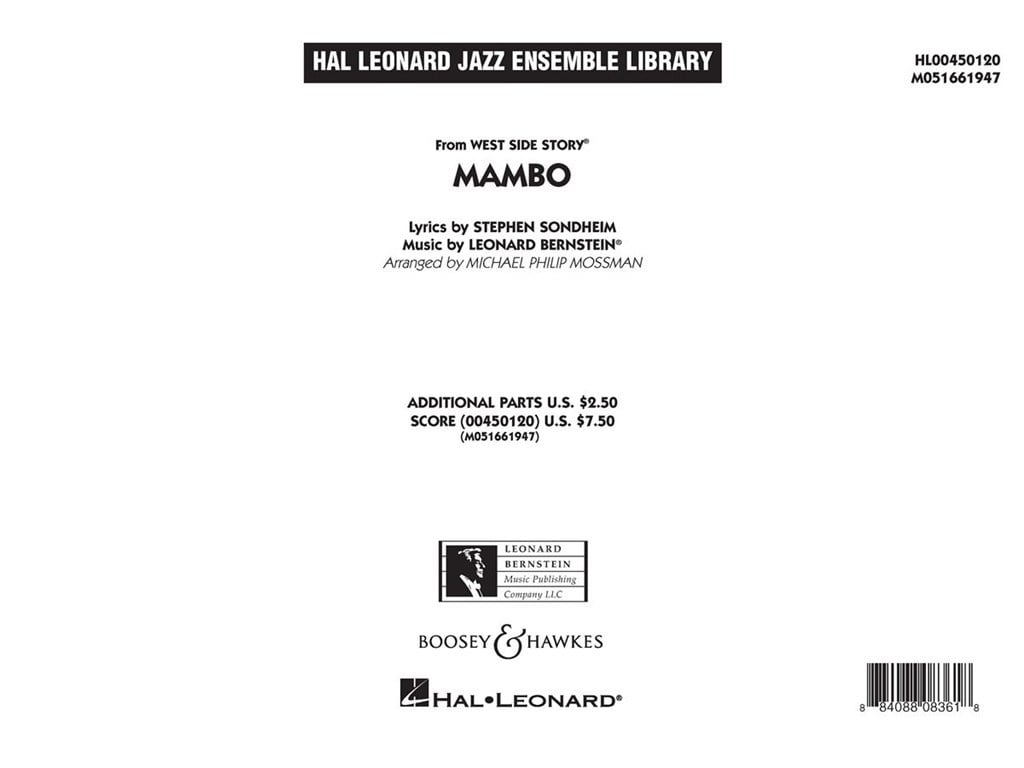 Mambo (from west Side Story)